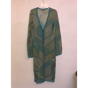 Long Button Down Cardigan